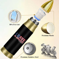 Martin Luther King Jr Bullet Tumbler Black History African American - Wonder Print Shop