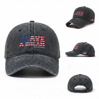 Martin Luther King Jr Washed Cotton Baseball Cap Black History African American