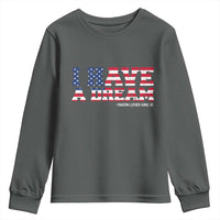 Martin Luther King Jr Youth Sweatshirt Black History African American - Wonder Print Shop