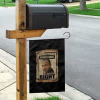 Martin Luther King Jr Garden Flag The Time Is Always Right To Do What Is Right MLK Quote - Wonder Print Shop