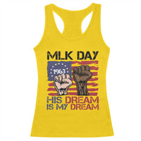 His Dream is My Dream Racerback Tank Top Martin Luther King Jr MLK Day - Wonder Print Shop