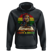 Martin Luther King Jr Hoodie Black History Month Melanin African - Wonder Print Shop