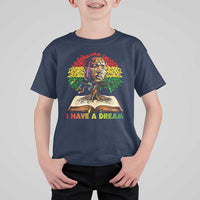 Martin Luther King Jr T Shirt For Kid Black History Month Melanin African - Wonder Print Shop
