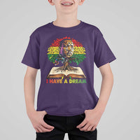 Martin Luther King Jr T Shirt For Kid Black History Month Melanin African - Wonder Print Shop