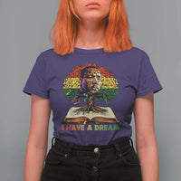 Martin Luther King Jr T Shirt For Women Black History Month Melanin African - Wonder Print Shop