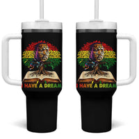 Martin Luther King Jr Tumbler With Handle Black History Month Melanin African - Wonder Print Shop