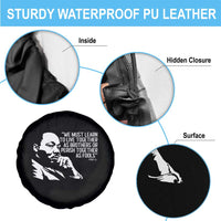 Martin Luther King Jr Spare Tire Cover We Must Learn to Live Together as Brothers MLK Quote - Wonder Print Shop