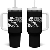 Martin Luther King Jr Tumbler With Handle We Must Learn to Live Together as Brothers MLK Quote - Wonder Print Shop