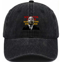 Martin Luther King Jr Washed Cotton Baseball Cap Whatever You Do Keep Moving Forward