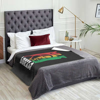 Martin Luther King Jr Throw Blanket I Have Dream MLK Quote - Wonder Print Shop