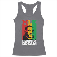 Martin Luther King Jr Racerback Tank Top I Have Dream MLK Quote - Wonder Print Shop