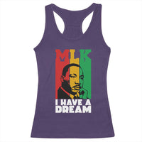 Martin Luther King Jr Racerback Tank Top I Have Dream MLK Quote - Wonder Print Shop