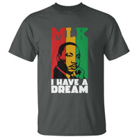 Martin Luther King Jr T Shirt I Have Dream MLK Quote - Wonder Print Shop