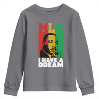 Martin Luther King Jr Youth Sweatshirt I Have Dream MLK Quote - Wonder Print Shop