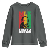 Martin Luther King Jr Youth Sweatshirt I Have Dream MLK Quote - Wonder Print Shop