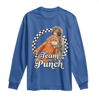 Punch Mokey Long Sleeve Shirt Baby Monkey And Plush Toy Viral Trend
