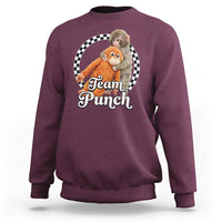 Punch Mokey Sweatshirt Baby Monkey And Plush Toy Viral Trend