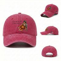 Punch Mokey Washed Cotton Baseball Cap Some Of Us Need a Little Extra Love