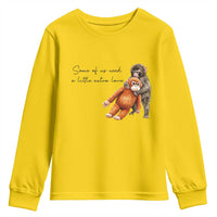 Punch Mokey Youth Sweatshirt Some Of Us Need a Little Extra Love