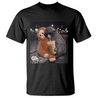 Punch Mokey T Shirt Funny Drinking Diet Coke Sunglasses Street Meme