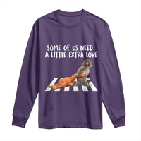 Punch Mokey Meme Long Sleeve Shirt Some Of Us Need a Little Extra Love