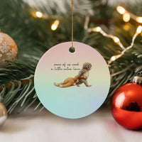 Punch Mokey Ceramic Ornament Viral Trend Baby Monkey Meme