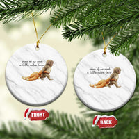 Punch Mokey Ceramic Ornament Viral Trend Baby Monkey Meme