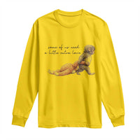 Punch Mokey Long Sleeve Shirt Viral Trend Baby Monkey Meme