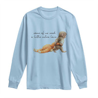 Punch Mokey Long Sleeve Shirt Viral Trend Baby Monkey Meme