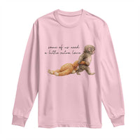 Punch Mokey Long Sleeve Shirt Viral Trend Baby Monkey Meme