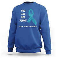 Sexual Assault Awareness Sweatshirt You Are Not Alone