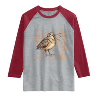 Woodcock Meep Raglan Shirt Funny Nature Lover