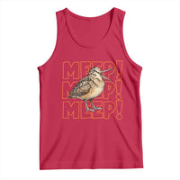 Woodcock Meep Tank Top Funny Nature Lover