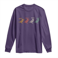 Meep Woodcock Long Sleeve Shirt Retro Timberdoodle Wildlife