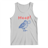Meep Woodcock Tank Top Cute Bird Meme