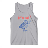 Meep Woodcock Tank Top Cute Bird Meme