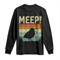 Meep Woodcock Long Sleeve Shirt Funny Nature Lover