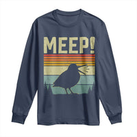 Meep Woodcock Long Sleeve Shirt Funny Nature Lover