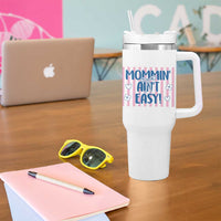 Mommin' Ain't Easy Tumbler With Handle Funny Mom Life Mother's Day