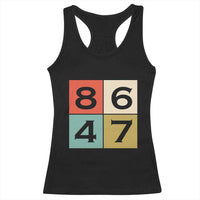 Retro Vintage 8647 Racerback Tank Top Classic Vintage 80s Style