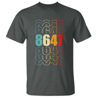 Retro Vintage 8647 T Shirt Subtle Anti FDT