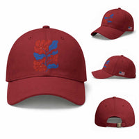 86 47 Boho Floral Matisse Baseball Cap No Kings Oligarchy FDT Political Protest