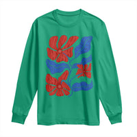 86 47 Boho Floral Matisse Long Sleeve Shirt No Kings Oligarchy FDT Political Protest