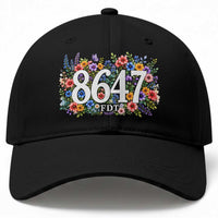 86 47 Floral Boho Style Baseball Cap Subtle FDT