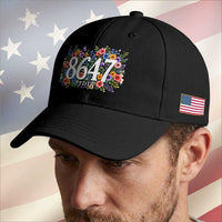 86 47 Floral Boho Style Baseball Cap Subtle FDT