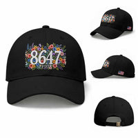 86 47 Floral Boho Style Baseball Cap Subtle FDT