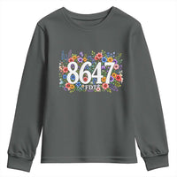 86 47 Floral Boho Style Youth Sweatshirt Subtle FDT