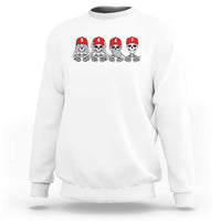 86 47 Subtle Anti FDT Sweatshirt Funny Skeleton Wearing Hat Sarcastic Political