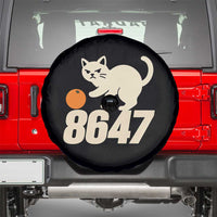 8647 FDT Spare Tire Cover Funny Cat Political Meme