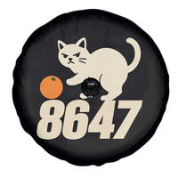 8647 FDT Spare Tire Cover Funny Cat Political Meme